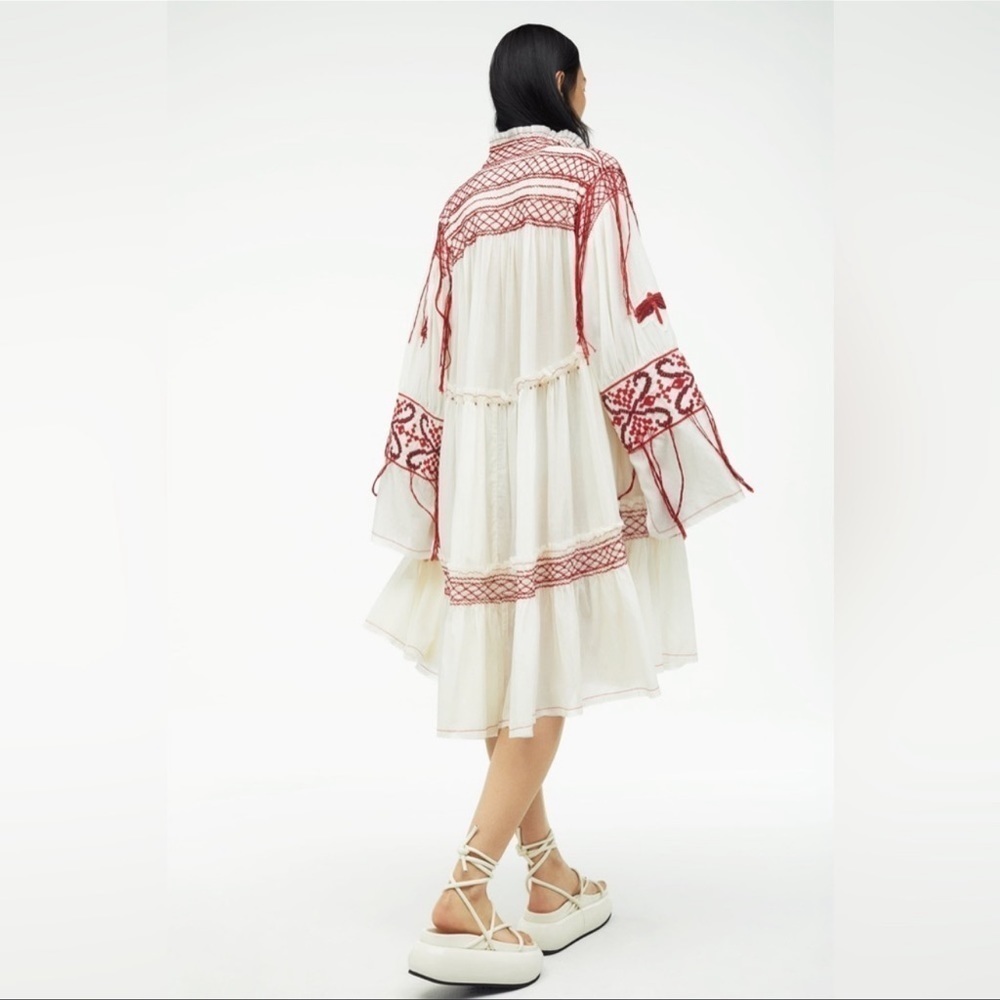 Zara Atelier Embroidered Voluminous Limited Edition Dress New - Picture 3 of 9